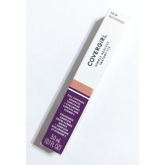 COVERGIRL Other - 4/$20 Covergirl Simply Ageless Advanced Concealer Medium 350, Hyaluronic Complex